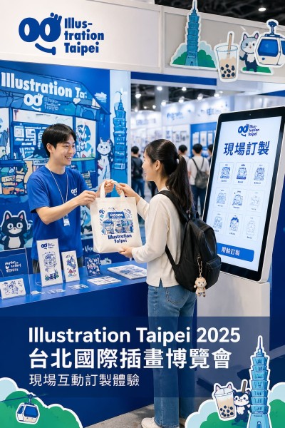 ประเทศไทยการสั่งทำของขวัญสำหรับองค์กร -台北國際插畫博覽會
