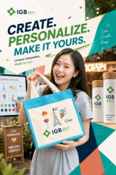 ประเทศไทยการสั่งทำของขวัญสำหรับองค์กร -IGB REIT