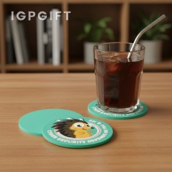 ที่รองแก้ว PVC นุ่มแบบกำหนดเอง