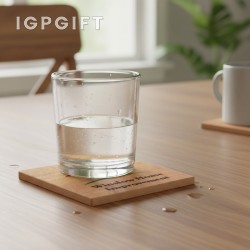 ที่รองแก้วดูดซับน้ำ - สี่เหลี่ยม - หินทราย