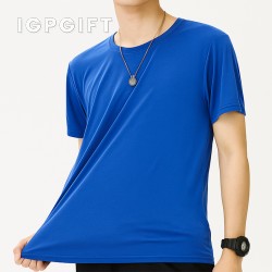 เสื้อยืดคอกลมกีฬาแห้งเร็ว
