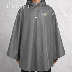 เสื้อกันฝนพับเก็บได้ - ลายปัก