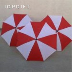 ร่มโฆษณาด้ามตรงหลายสี