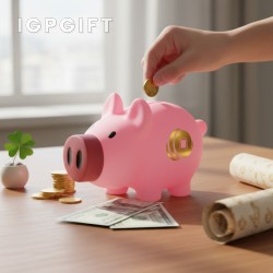 หมูนำโชคกระปุกออมสิน