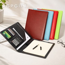 สามารถใส่เครื่องคิดเลขได้ หนังเทียม夹文件
