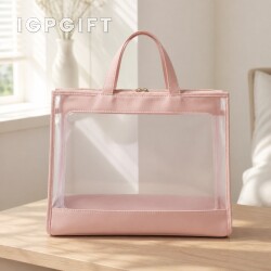 กระเป๋าถือทรง Tote TPU แบบใส