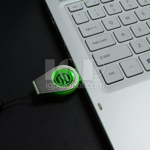 Stainless Steel Rotating USB