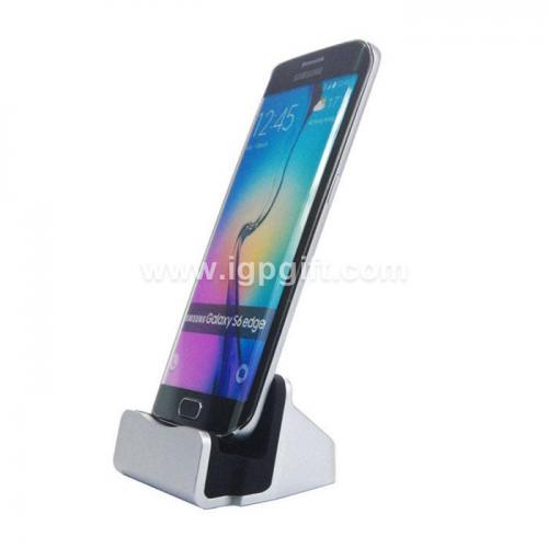 Mobile phone charging holder-multi ports for choice
