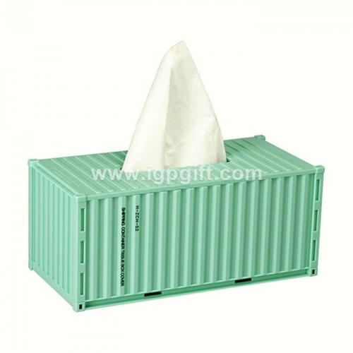 Vintage container tissue box