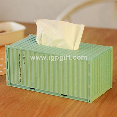Vintage container tissue box