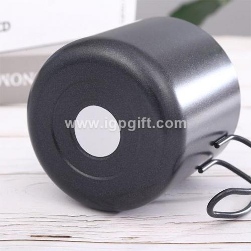 Stainless steel vacuum cup with lid