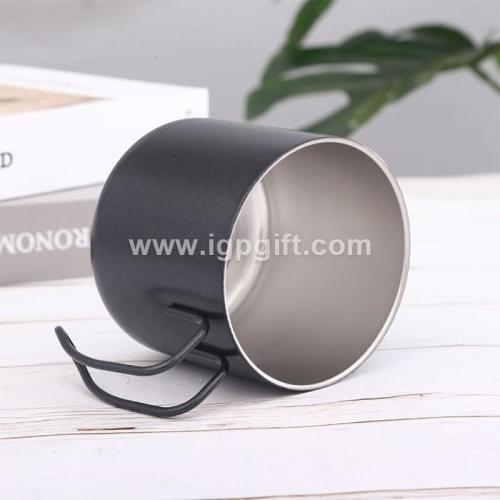 Stainless steel vacuum cup with lid