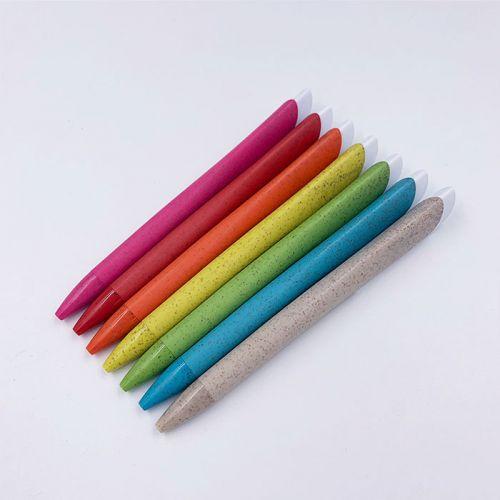 Push-type Eco-friendly Wheat Pen