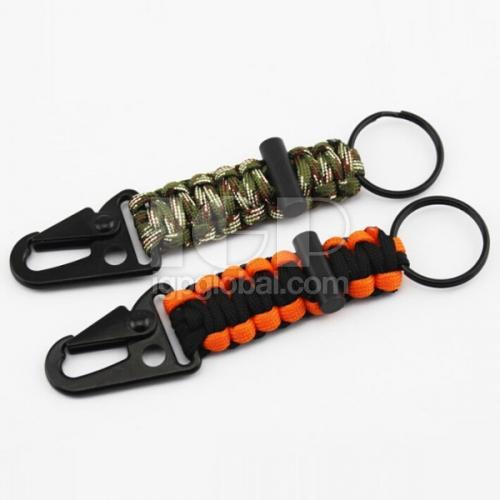 Outdoor Paracord Rope Key Chain