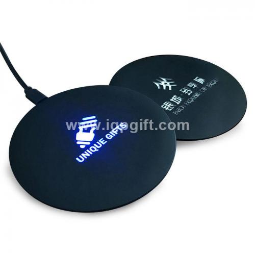 Luminous quick charge wireless charger