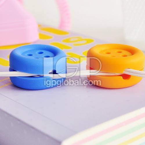 Silicone Buttons Wire Holder
