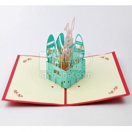 3D Easter Greeting Card