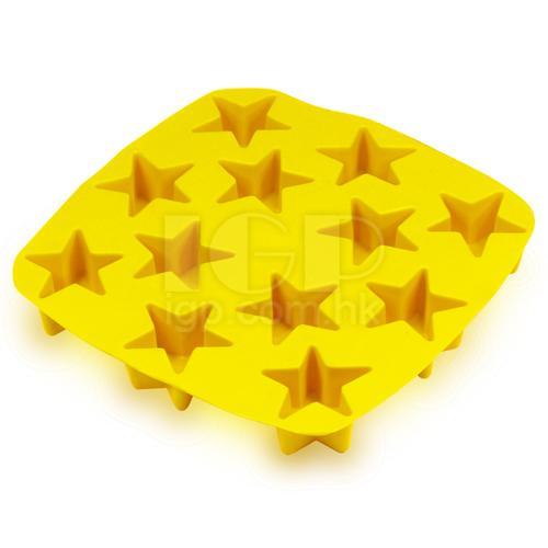 Star Silicone Ice Cube Tray