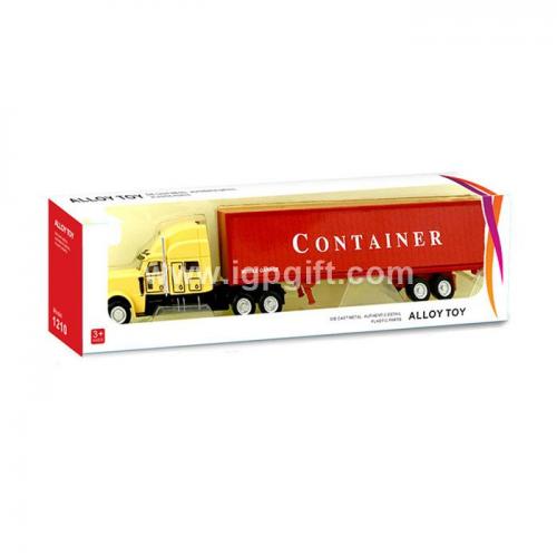 American style container truck toy