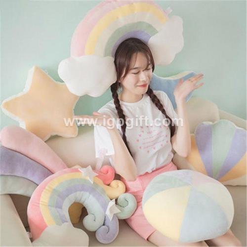 Rainbow neck pillow