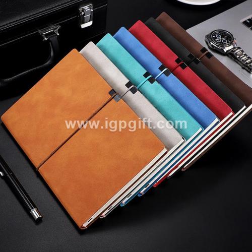 Leather band notebook