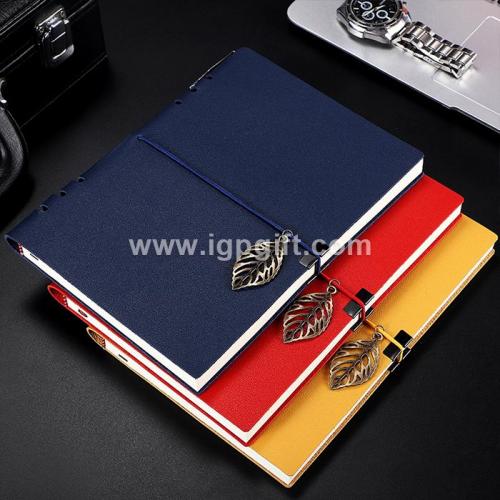 Leather band notebook