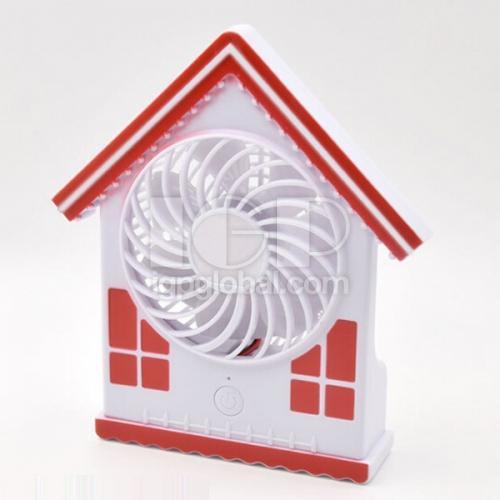 House Shaped Fan (LED Customizable )