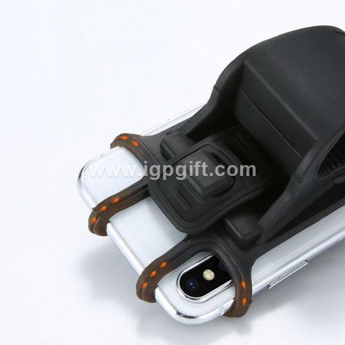 Silicone buckle phone holder for bike
