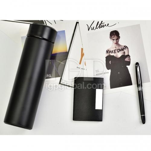 Insulation Cup+Pen+Cardholder Gift Set