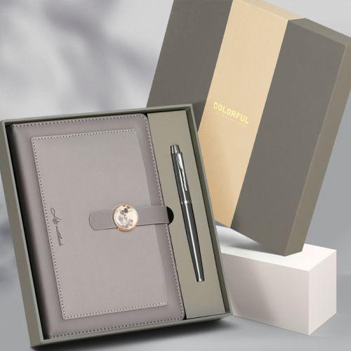 Premium Notebook Gift Box Set with Pen