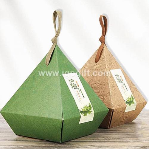 Traditional Chinese rice-pudding box for dragon boat festival