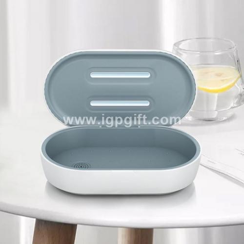UV wireless fast-charge sterilising tray
