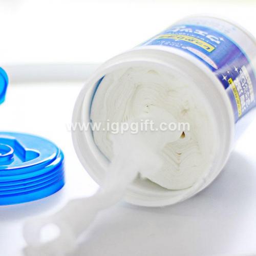 Barrel packaging wet tissue specialized for nursing