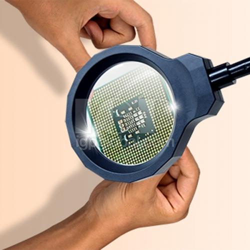 Rechargeable Clamp-on LED Magnifier