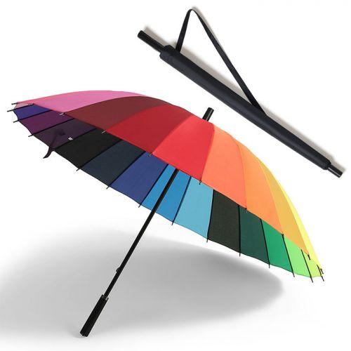 Stormproof Long Handle Advertising Umbrella