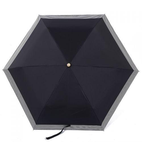 Mixed Color Straight Rod Business Umbrella