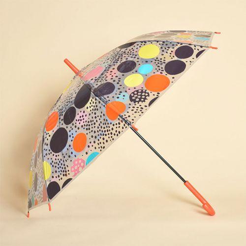 Transparent Stained Glass Printing Advertising Umbrella