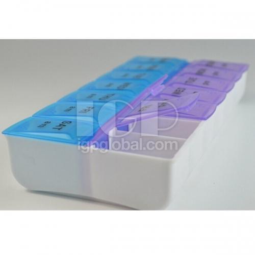 14-grid Plastic Pills Kit