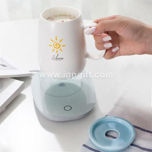 Smart vacuum cup with heating pat set