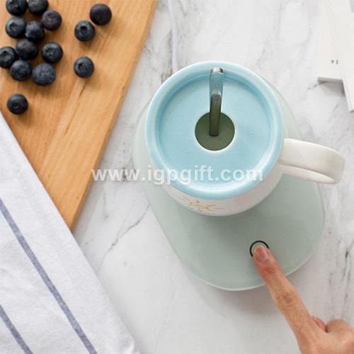Smart vacuum cup with heating pat set