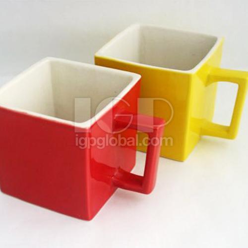 Square Ceramic Mug