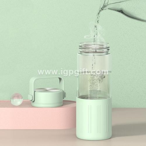 Transparent tea separation cup