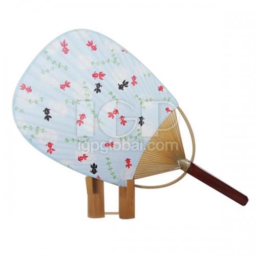 Japanese Style Bamboo Circular Fan