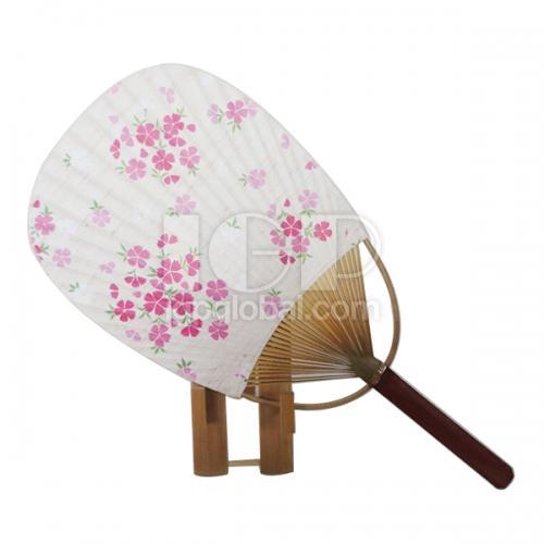 Japanese Style Bamboo Circular Fan