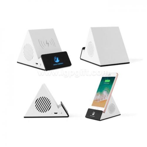 Creative Bluetooth speaker wireless phone holder 