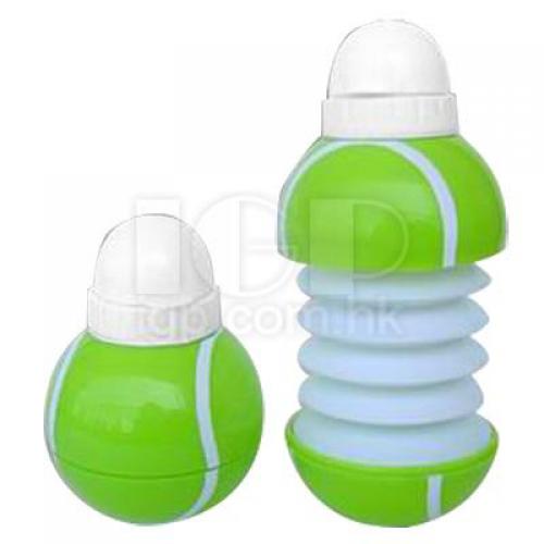 Tennis folded (stretching) water bottles