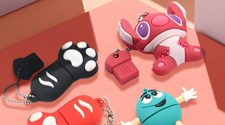 ของขวัญ USB ฟิงเกอร์ PVC แบบกำหนดเอง ตัวเลือกการจัดเก็บที่ไม่เหมือนใคร