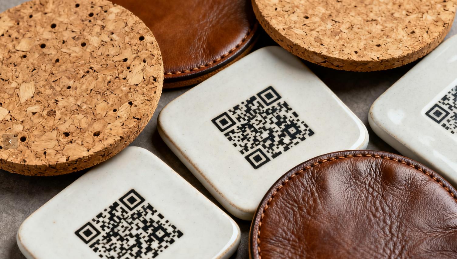 การรวมกันอย่างชาญฉลาดของรหัส QR และภาพลักษณ์แบรนด์เพื่อทำให้แก้วโปรโมชันมีประโยชน์และมีเสน่ห์